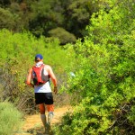 Heading back out onto the singletrack
