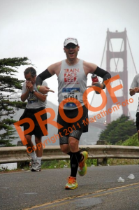 The Golden Gate Bridge, SF Marathon