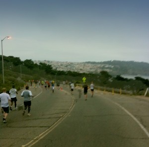 Running towards Land's End