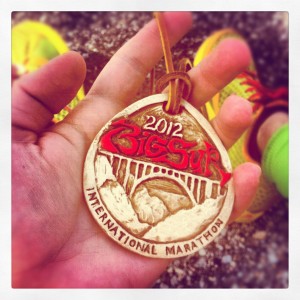 The Big Sur Marathon Medal