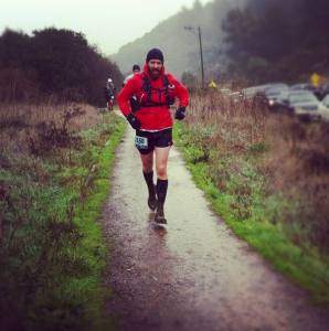 Running in to Tennessee Valley Aid Station