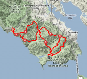 Marin Headlands, TNF 50k