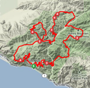 Ray Miller 50k Course