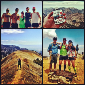 Summit of Baldy w/ Friends and Nut Butter!